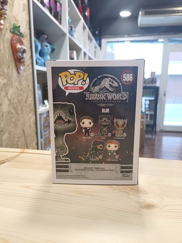 Funko Pop! Jurassic World 586 Blue NUEVO 