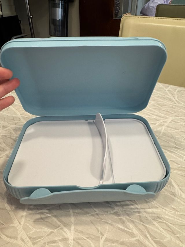 Tupperware - Fiambrera/Lonchera azul