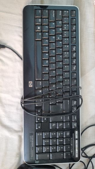 Teclado y ratón HP