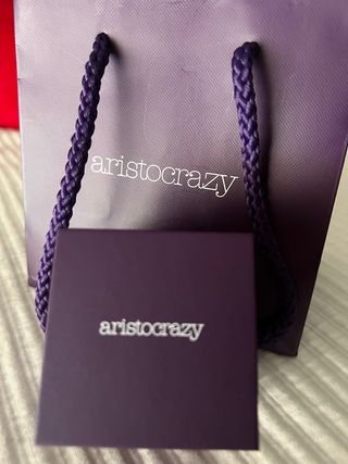 Colgante Aristocrazy Morado - Nuevo a estrenar.