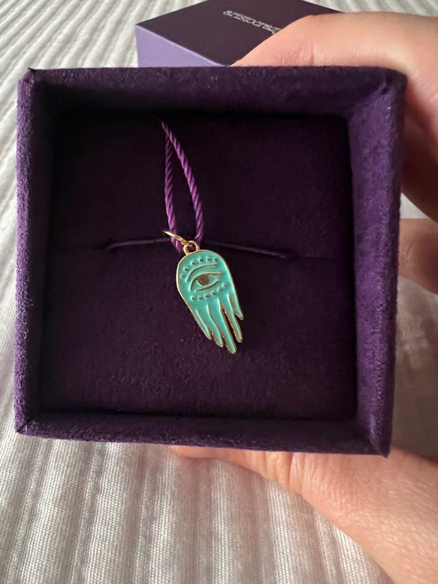 Colgante Aristocrazy Morado - Nuevo a estrenar.