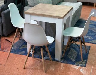 Mesa comedor extensible + 4 sillas