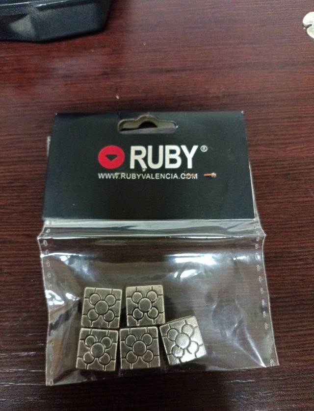Abalorios plata RUBY - Joyería