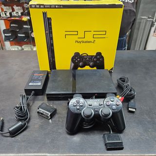 PS2 Slim (PlayStation 2) con caja