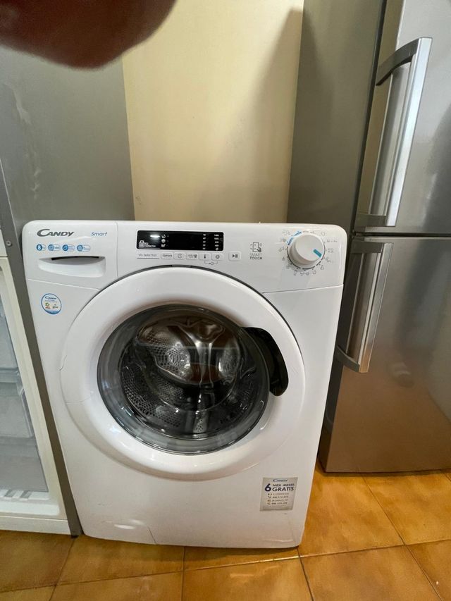 Pack nevera200×60 Bosch,  lavadora candy 8KG