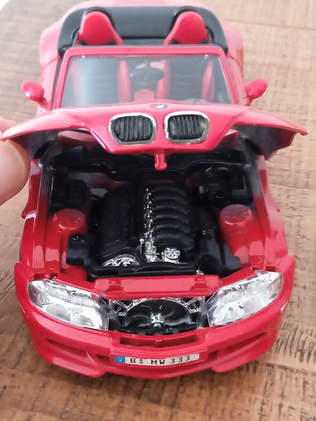 BMW Z3 M Roadster Rojo - Coche escala 1/24