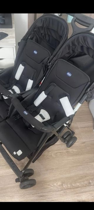 Coche carrito duo gemelar zona santa cruz Weyler
