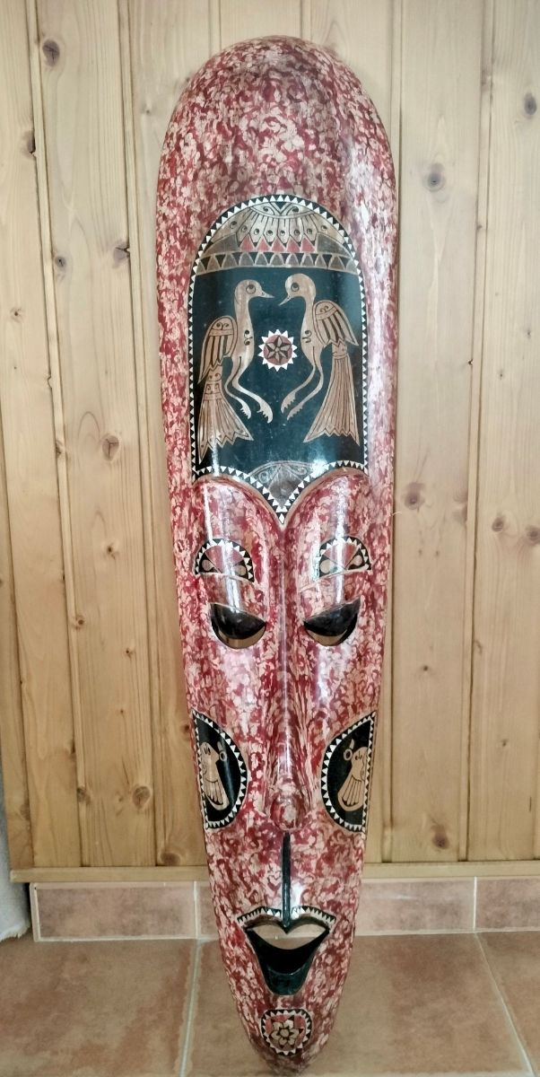 Máscara tribal madera