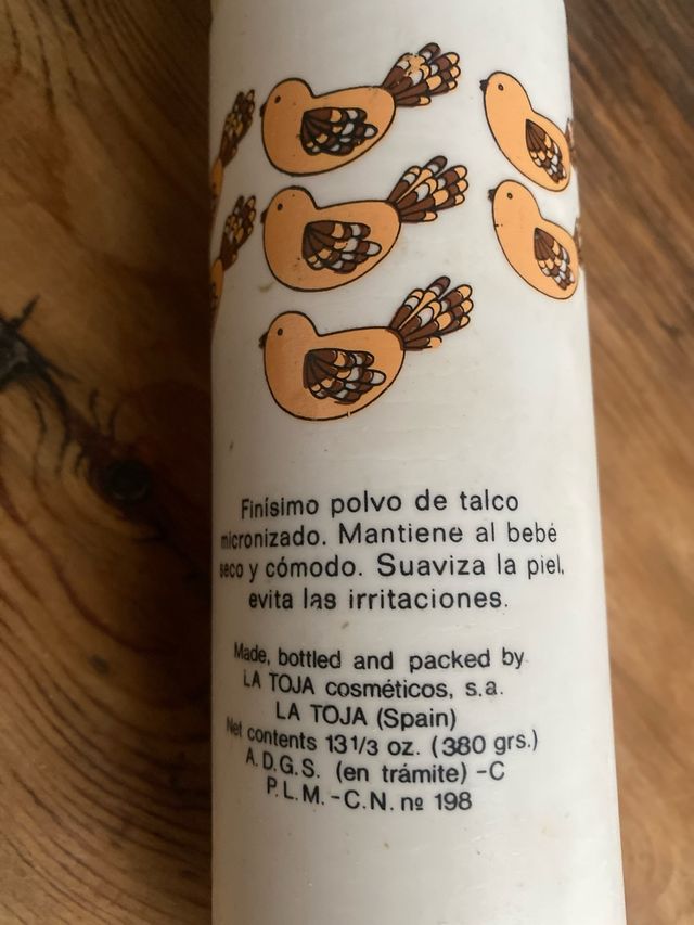 Talco Nenosan La Toja Vintage