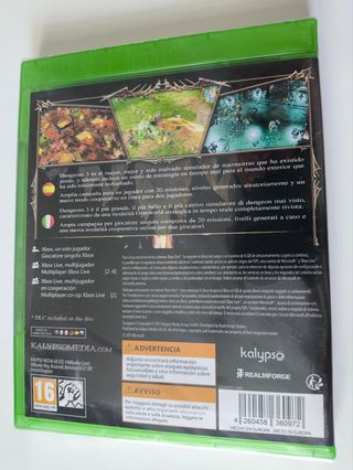 Juego dungeons 3 Xbox One pal España nuevo