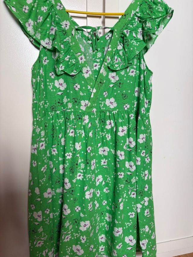 Vestido Zara Kids flores verano T.13-14