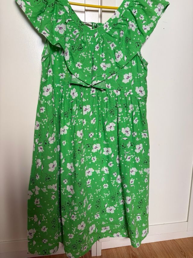 Vestido Zara Kids flores verano T.13-14