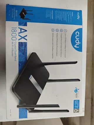 Cudy X6-AX1800 Router Dual Band Smart Wi-Fi 6#5005