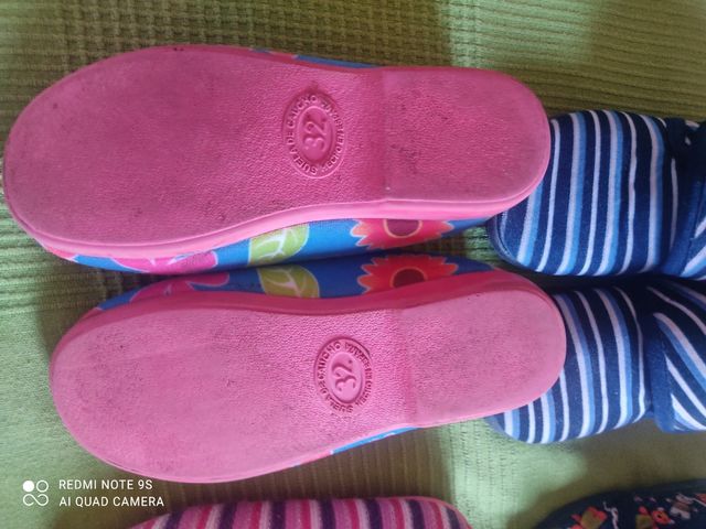 Zapatillas casa niños - 4 pares
