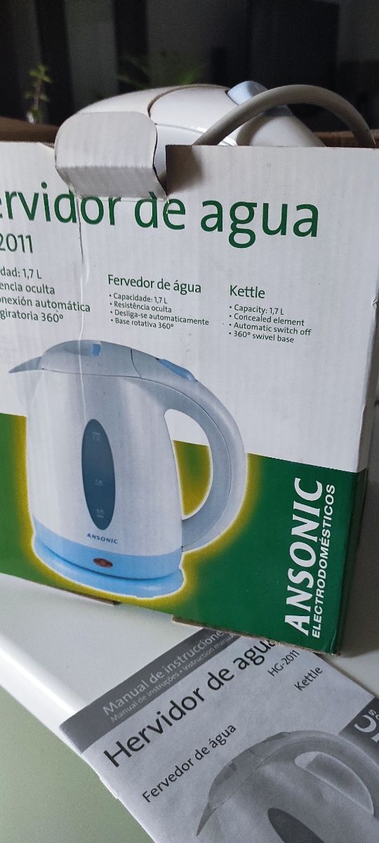 Hervidor Ansonic 1.7L - Hervidor de agua