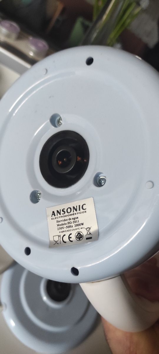 Hervidor Ansonic 1.7L - Hervidor de agua