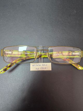 Gafas Carrera doradas-verdes