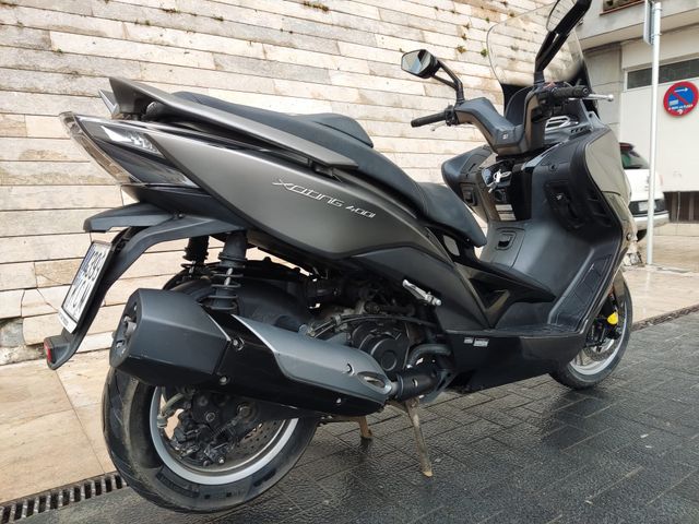 KYMCO XCITING 400 - Scooter gris