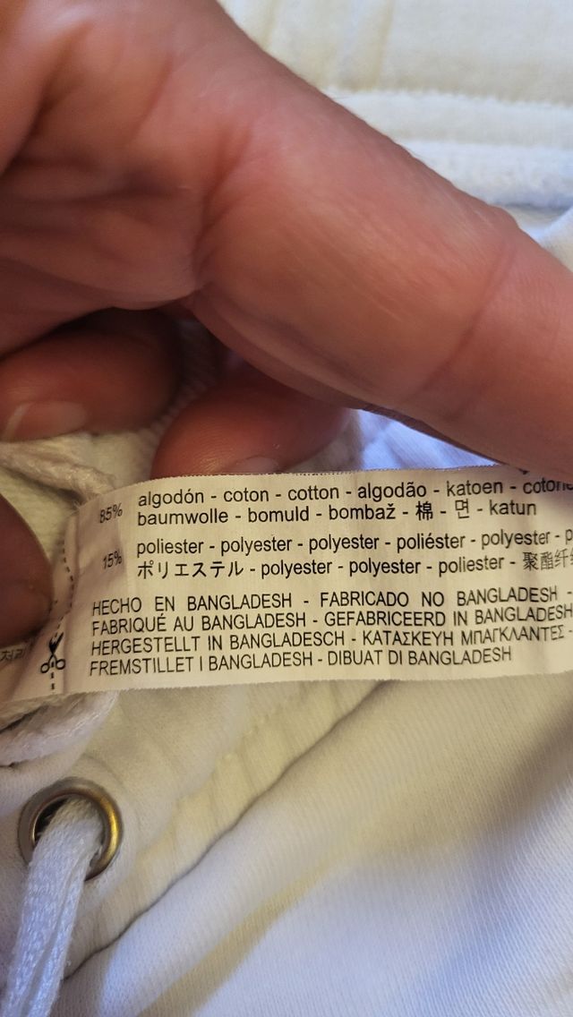 Shorts Bershka bianchi 