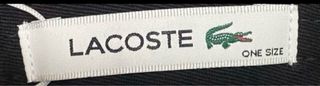Gorra Lacoste negra
