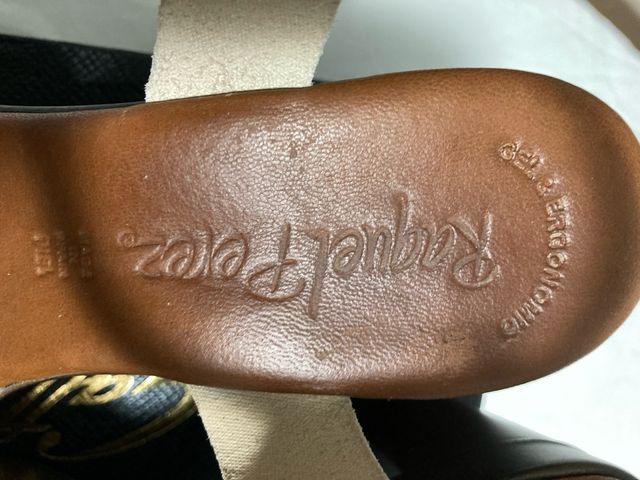 Sandali Raquel Perez - Marroni e Bianchi