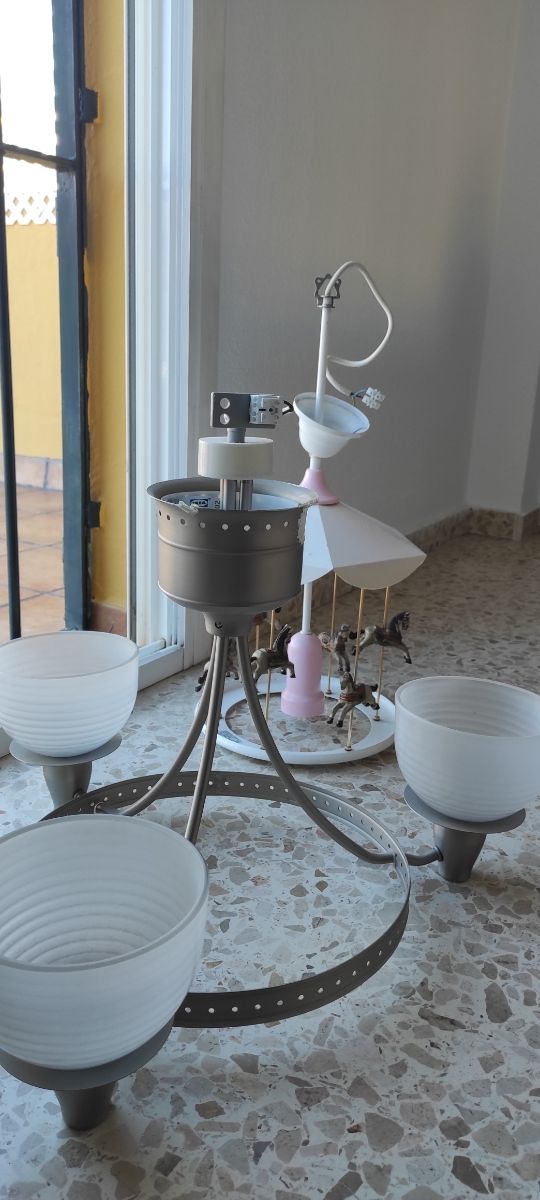 Pack de 2 lamparas techo