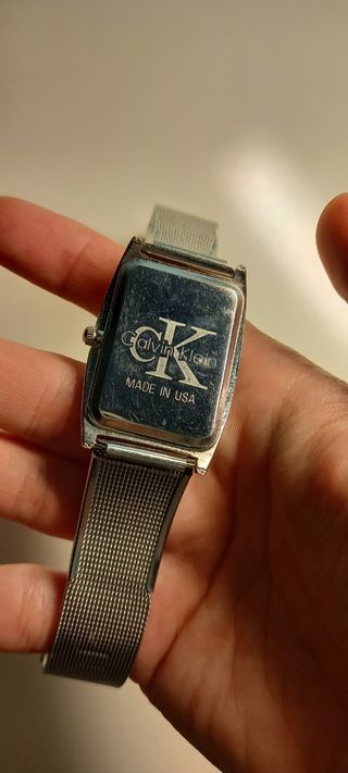 Reloj de pulsera | Plata y blanco | Calvin Klein