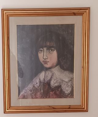 Quadro anni '60 del pittore Giuseppe Giannetti