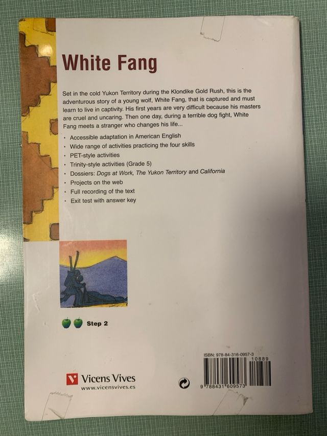 White Fang. Material Auxiliar. Educacion Secund...