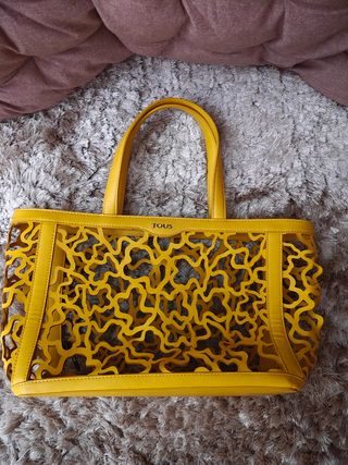 Bolso Tous Kaos Shock amarillo