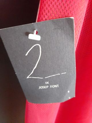 Falda roja nueva - Talla L