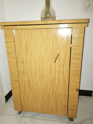 Máquina Coser Alfa Antigua con mueble adaptado