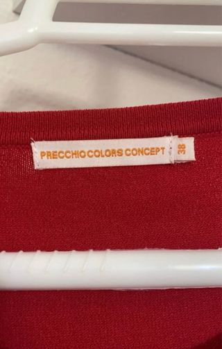 Bolero Rojo Talla 38