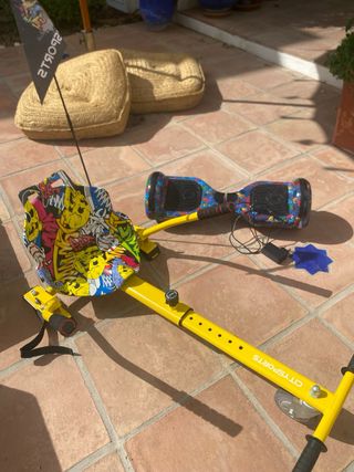 Hoverboard + kart eléctrico