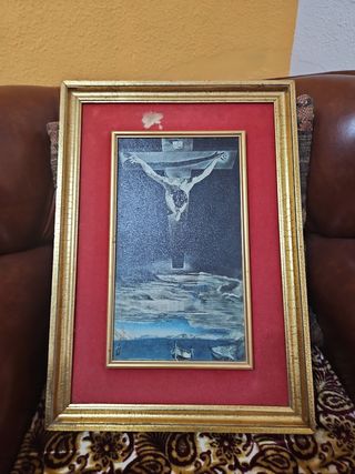 Cuadro Crucifixión de Dalí