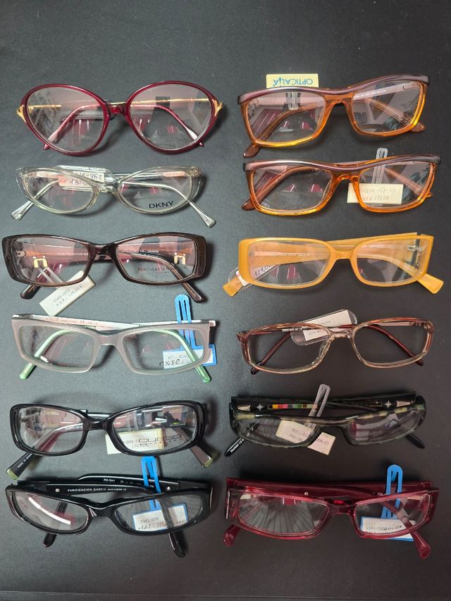 12 Gafas graduación - Varias Marcas