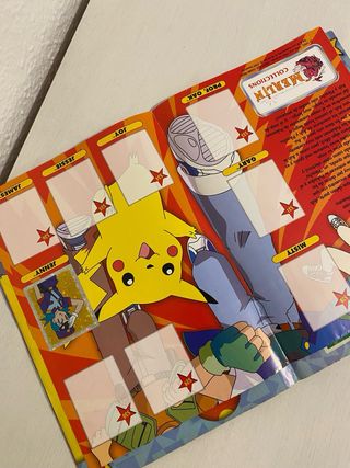 Álbum cromos Pokémon