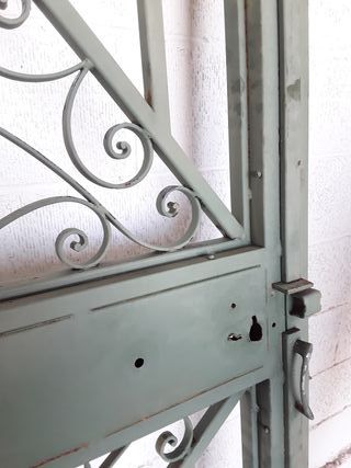 Cancelín hierro forja