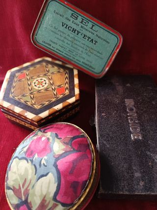 Cajas vintage: Sel Vichy & Ironside