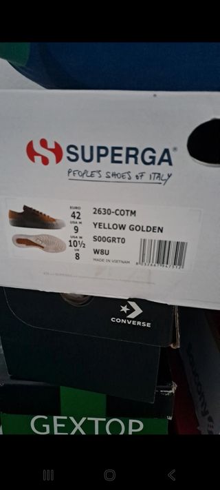 Superga gialle 2630