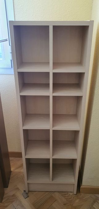 Estanteria libreria 8 baldas ajustables 