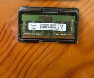 4GB DDR4 SODIMM 2400Mhz
SIN ESTRENAR