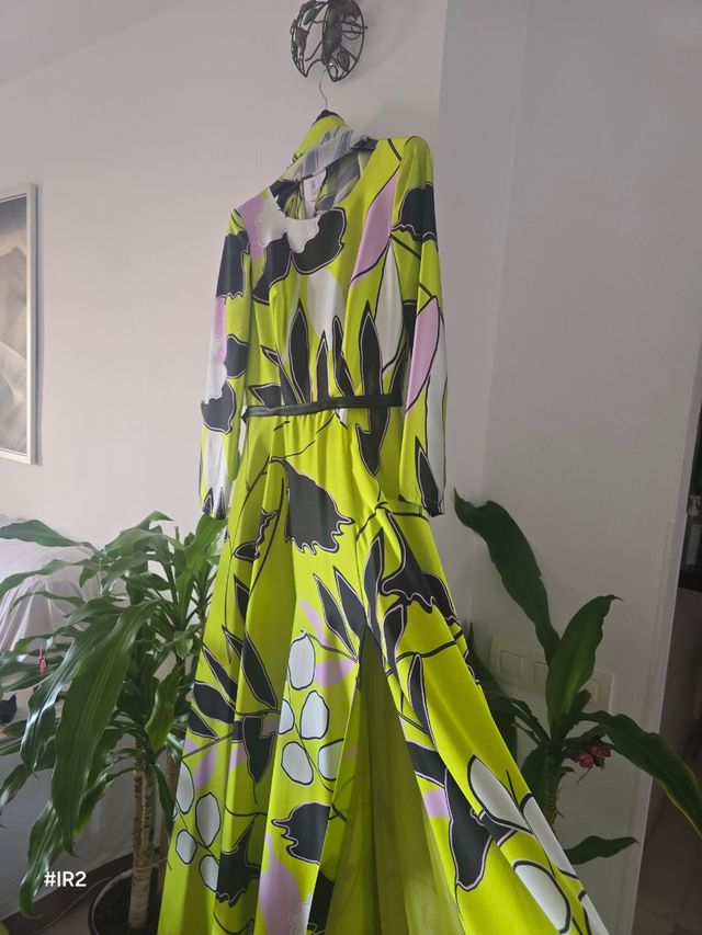 Abito da sera stampato Carla Ruiz