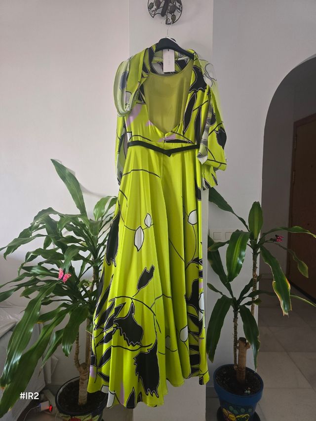 Abito da sera stampato Carla Ruiz