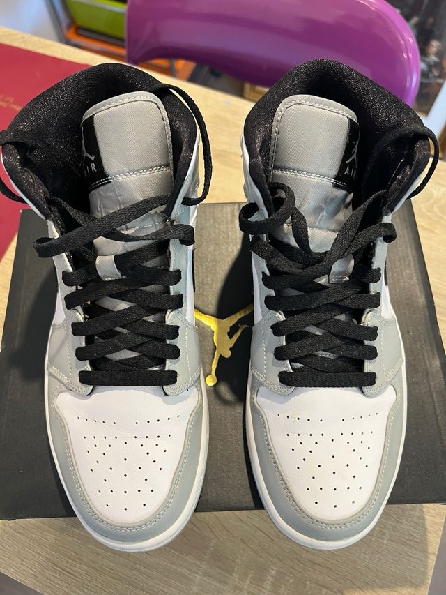 Zapatillas Jordan Mid smoke grey