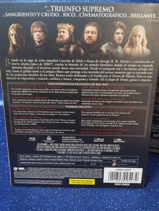 Juego de Tronos Blu-ray T1-2