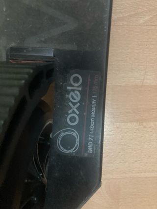 Patinete Oxelo plegable, negro