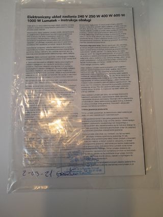 KIT CULTIVO 600W Interior:Iluminación y Accesorios