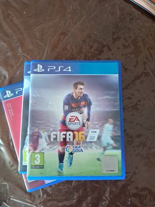 Juegos PS4: FIFA 16, 18, 20 & NBA 2K19