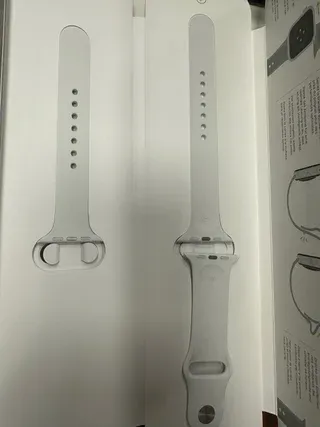 correa apple watch 45mm original BLANCA#032325